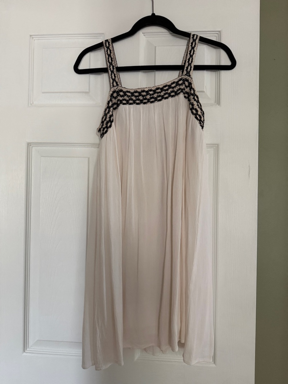 White mini dress cover up
Small
